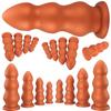 Riesige Analperlen Großer Butt Plug Glattes Weiches Silikon Anal Dilatator Dildo Penetration Großes Analspielzeug Buttplug Sexspielzeug für Frauen