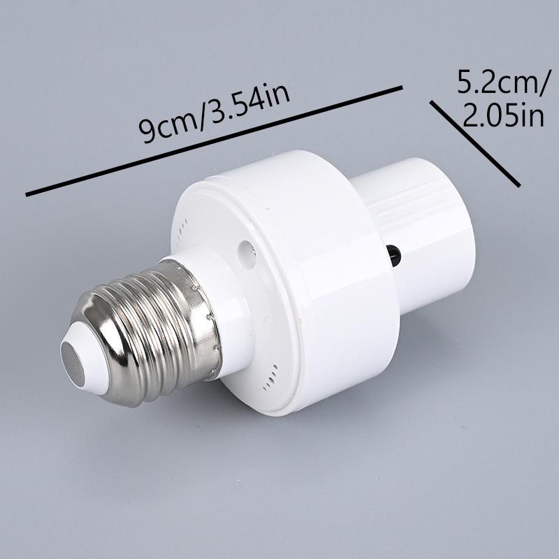 Remote Control E27 Lamp Holder Ac85-265V Infrared Smart Timing Bulb Base Socket For Downlight Pendant Night Light
