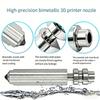 Upgraded 3D Printer Nozzle Upgraded 300℃ High Temperature Accessories for X Printer Replacement Accessories