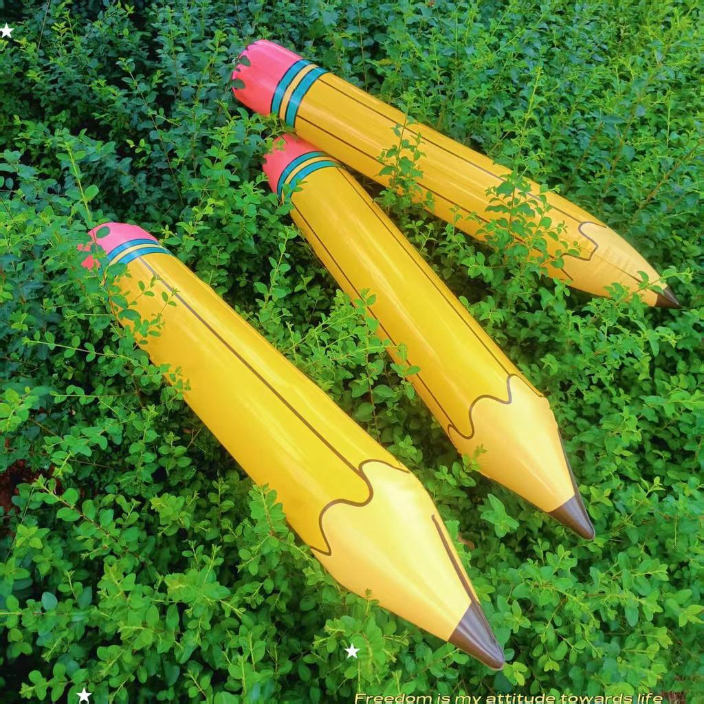 Aufblasbarer PVC-Bleistift Klassenzimmerdekoration & Abschlussgeschenk