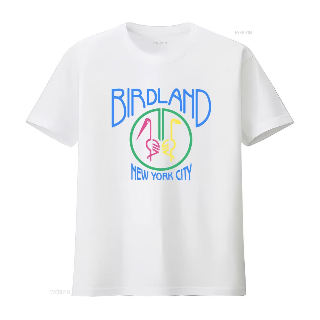 Vintage 90s Jazz Music T Shirt Mens Size XL Birdland New York City Design vintage Washed Unisex Slightly fashion Casual