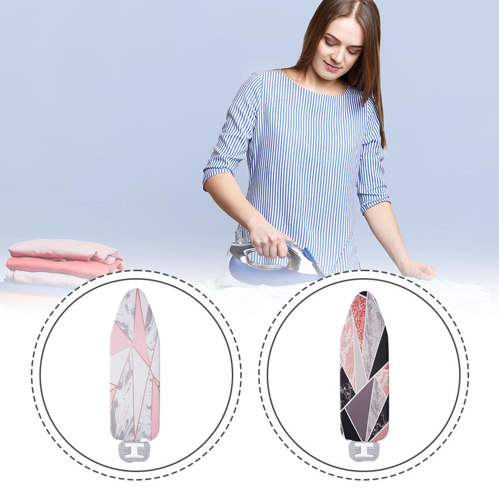 Wide Ironing Board Cover Thickened Ironing Heat Marble Pattern Stain Resistant Ironing Board Protector Cover