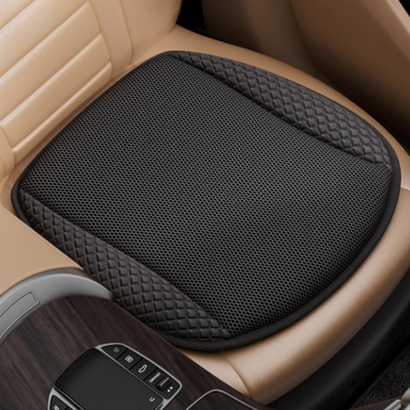 Ventilated Auto Cushions with 8 High Speed Fans & Breathable 3D Mesh Multiple Surfaces Cooling Pad for Summer Driving Comfort