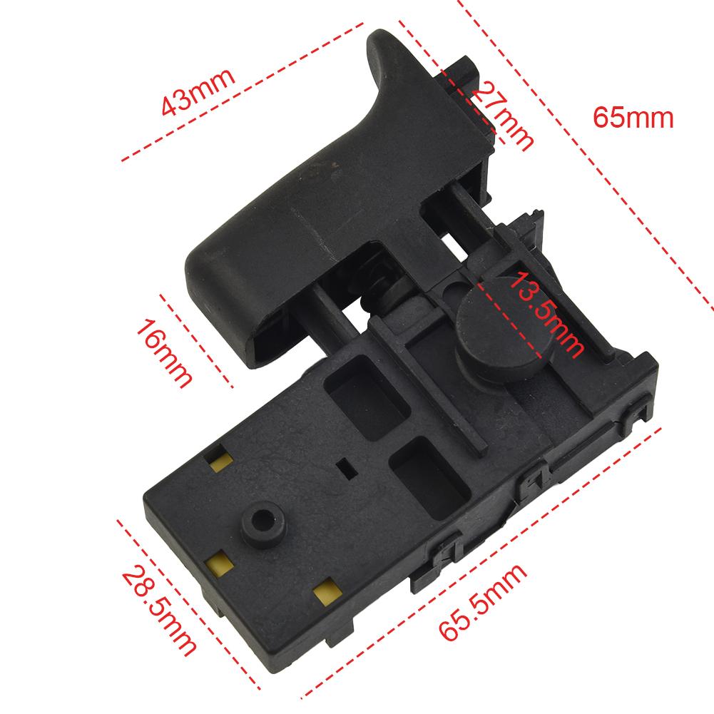 Electric Hammer Drill Speed Control Switch On/Off Push Button Trigger Switches For Makitas HR2460 HR2470 Power Tool