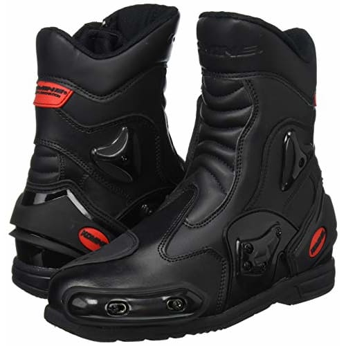 KOMINE Motorcycle Protective Sports Short Riding Boots BK-067 799 Waterproof 05-067 Black 26.5 cm