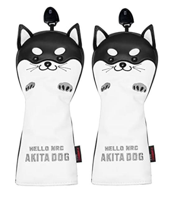 

Милые чехлы для головки фервей-вуда с изображением собаки (Набор 2) (Акита Блэк)