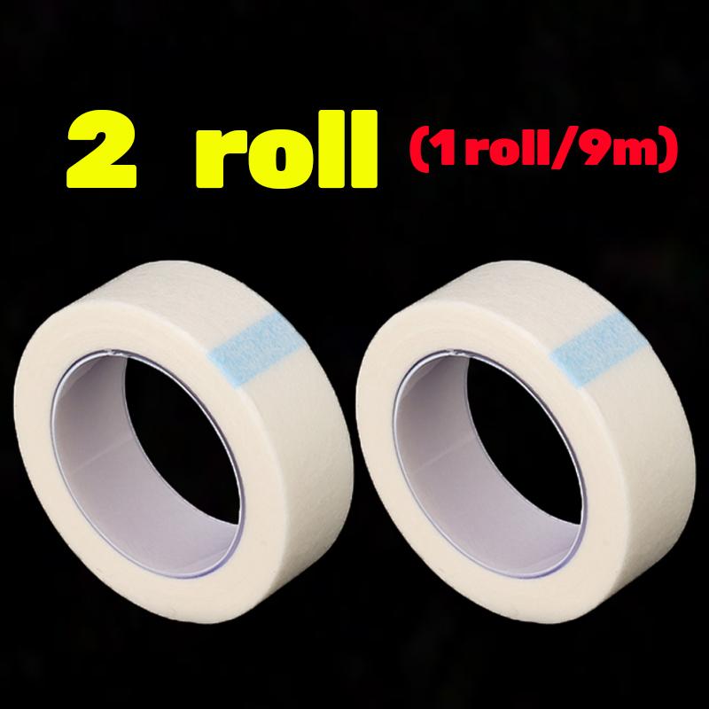 1-30 Rolls Eyelashes Extension PE Adhesive Tape Breathable Easy To Tear Lashes Grafting Under Eye Pad Micropore Tape Makeup Tool