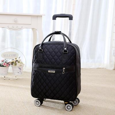 Oxford Cloth Carry-on Backpack for Short Trips - Unisex Trendy Travel and Business Bag