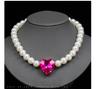 Minimalist Heart-Shaped Jewelry Set: Earrings, Bracelet, Necklace for Weddings