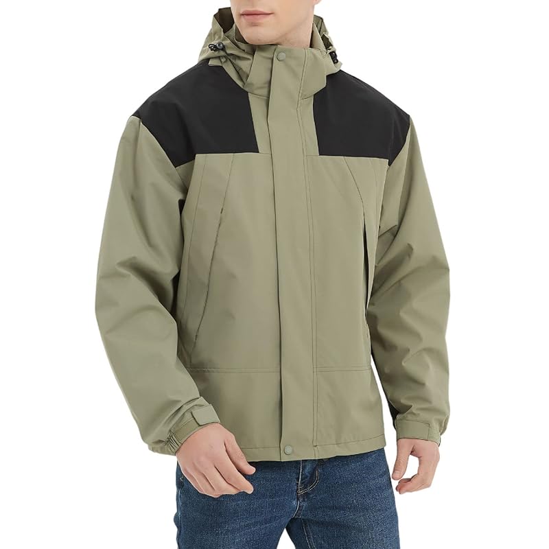 

[Behnke] [Comfortable to wear] mountain parka men s wear mountain climbing jacket outdoor mountain climbing clothes Cold protection water repellent