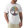 Colorful Tree of Life TShirt AntiFade Casual Tee Shirt