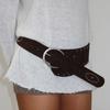 Studded Western Belt_Brown
