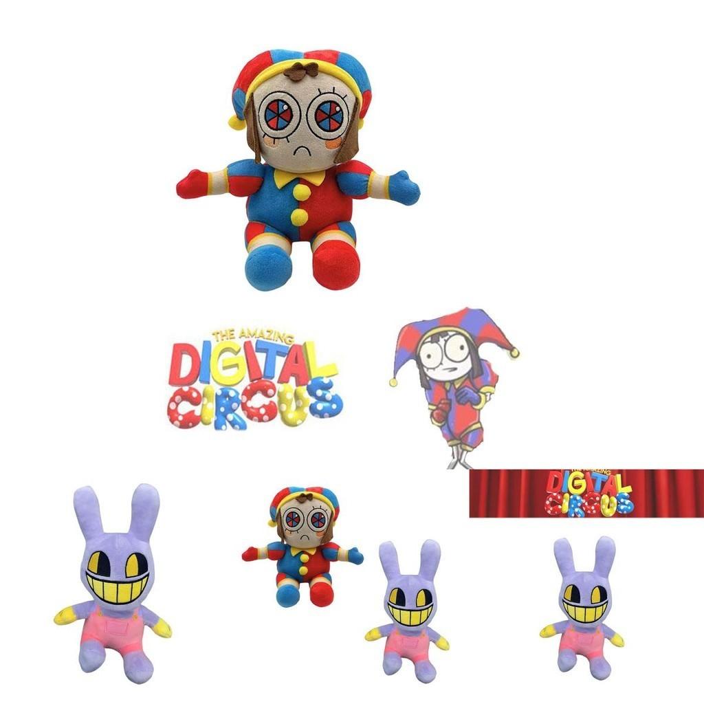 The Amazing Digitalcircus Plush Toy 20cm Height Short Plush Fabric Pp Cotton Filling Perfect Children's Gift