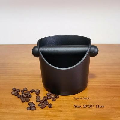 Kahve Knock Kutusu, Barista Kahve Öğütme için Şok Emici Espresso Knock Kutusu, Kaymaz Espresso Çöp Kutusu Öğütme Atık Kutusu