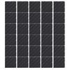 30 Pcs Plastic Interlocking Decking Tile Waterproof Good Load Bearing Non Slip Quiet Plastic Outdoor Flooring Tile Dark