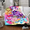 Little Pony (16) Personalized Name Blanket Gift Customizable Blanket Durable Comfort for Picnics Home Decor Nap Office Chair for All Occasions