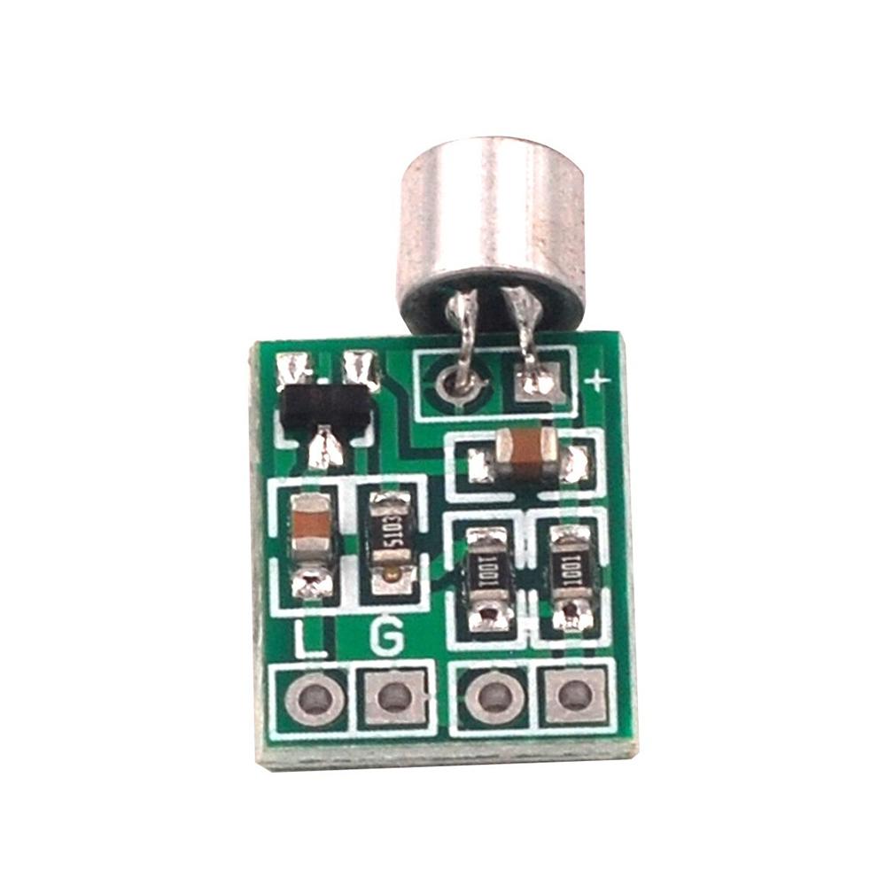1/2/3/5/10pcs Mini Microphone Audio Amplifier Module Speaker Circuit Board DC 2.5-9V 14x12mm Mic Accessories