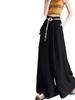 Autumn Plus Size Wide-Leg Skirt-Pants: Flattering Long Drapey Slimming Design