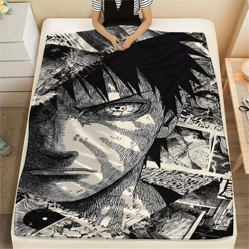 

1 шт. Фланелева ковдра з мультяшним принтом, Висока якість, Зручна для всіх сезонів, Декор для дому, Тепло та затишок, Ідеальний подарунок на Різдво, День народження 80cm x 120cm