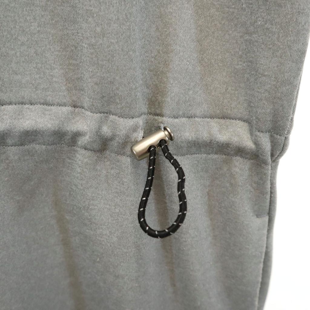 adidas French sleeve Knee-length dress M gray Women Used
