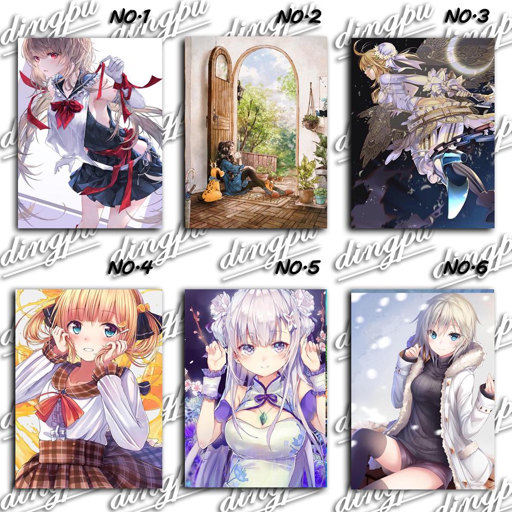 Full Round Drill 5D DIY Diamond Painting "Cartoon Women" 3D Embroidery Cross Stitch 5D Home Decor