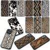 Cover for Samsung Galaxy A36 A17 A26 A07 A35 A54 A53 A13 A33 A34 S8 S9 S20 S21 FE S10 Plus Phone Case Leopard Cow Print Snake