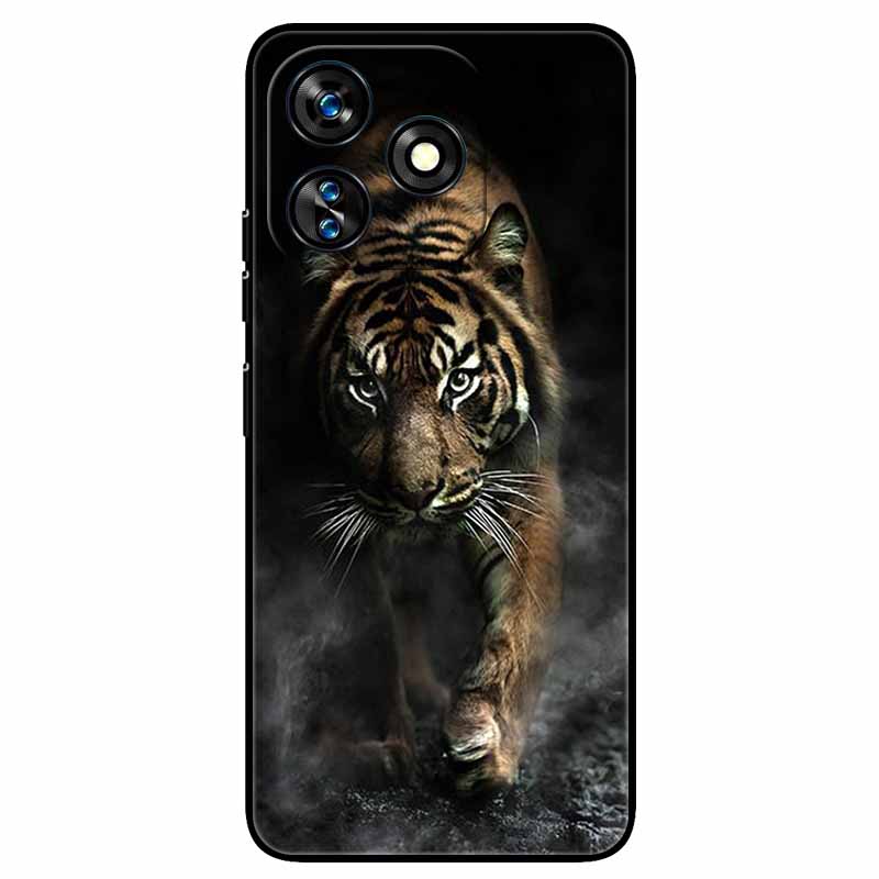 For Oukitel C51 Case 6.8'' Shockproof Silicon Animals Cool Painted Covers for Oukitel C51 C 51 Cartoon TPU Shell Protective Capa