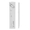 Sleek Office Grade Rotating Ballpoint Pen 0.5mm Metal Barrels Nighttime Utility