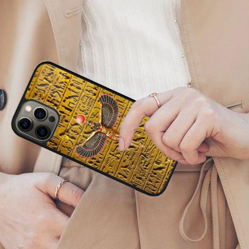 

Egypt Nefertiti Anubis Ankh Pharaoh Magnetic Phone Case For APPLE iPhone 17 Air 16 14 13 12 Pro Max 15 Plus MagSafe Cover iPhone 13mini