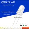 5mm F5 LED Lamp Beads: High-Brightness White, Blue, Red, Green, Yellow Lights