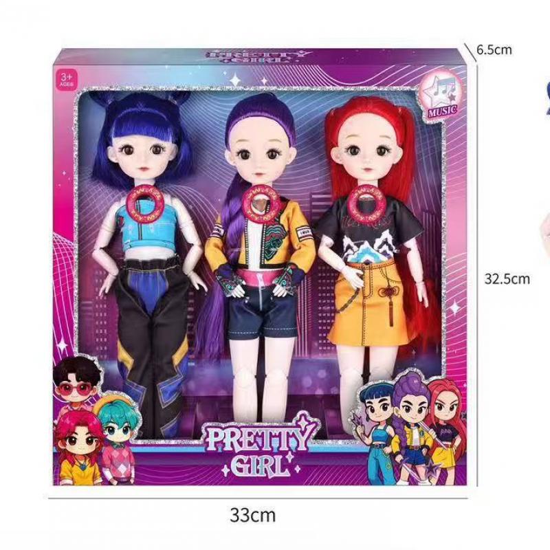 K-Pop Devil Hunter Light-Up Articulated Figure, 12 in