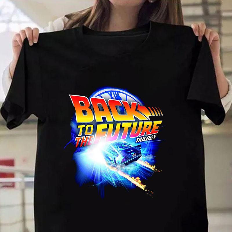 Back To The Future T Shirt Men/women's Funny T-shirt Casual Cool Streetwear T Shirt Couple Hip