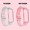 Bracelet Watch band Breathable WristBand Soft Watchband Replacement Discoloration In Light Strap
