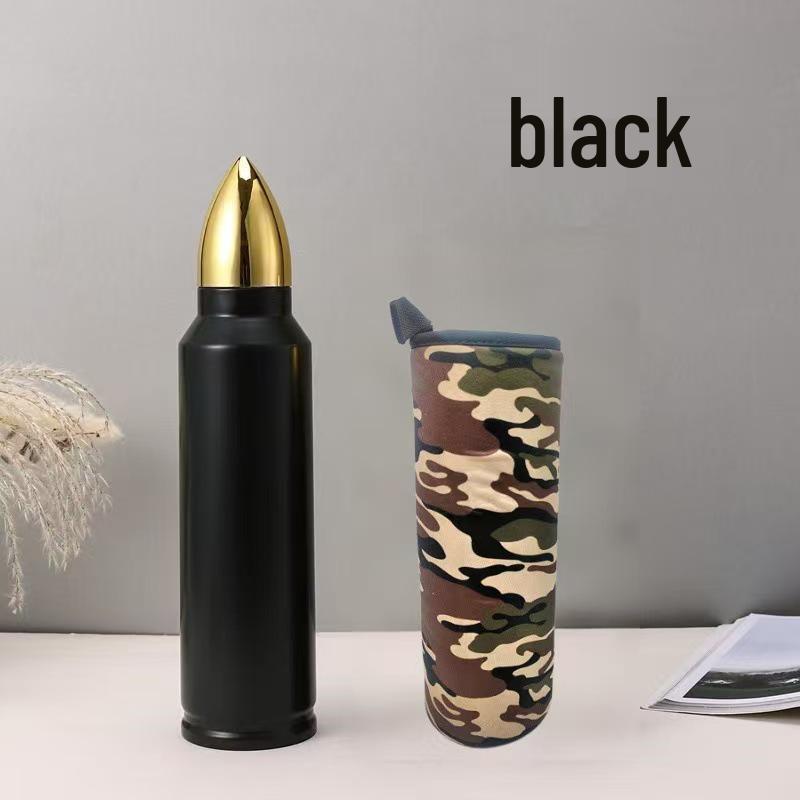 Creative Thermos 304 Stainless Steel Insulated Water Bottle for Outdoor Sports – Portable with Logo Printing Option
