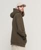 Wesentlicher Logo Oversized Hoodie (khaki)