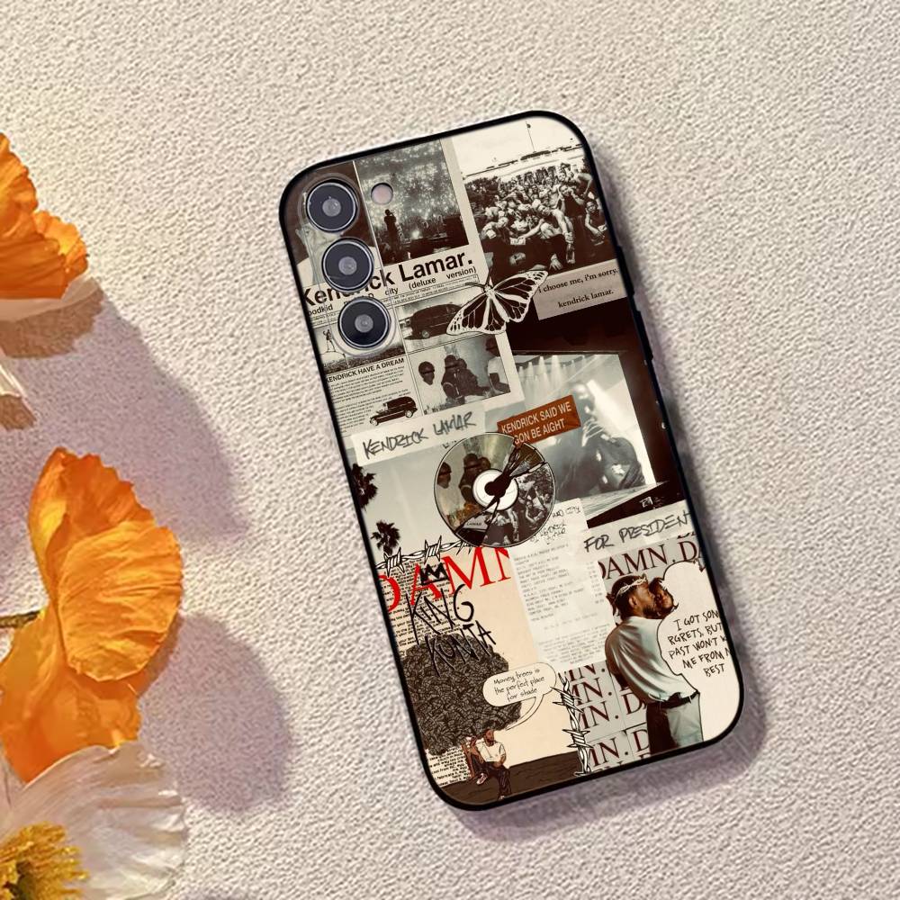 K-Kendrick Lamar Rapper Phone Case For Samsung Galaxy A73,A72,A71,A70,A53,A52,A51,Soft Silicone Black Cover