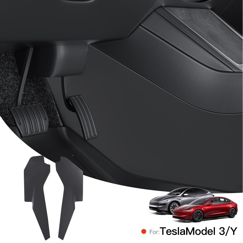 YZ For Tesla Model 3/Y Highland Juniper 2025 TPE Central Control Side Anti Kick Pad Anti-dirt Protective Protecto Accessories