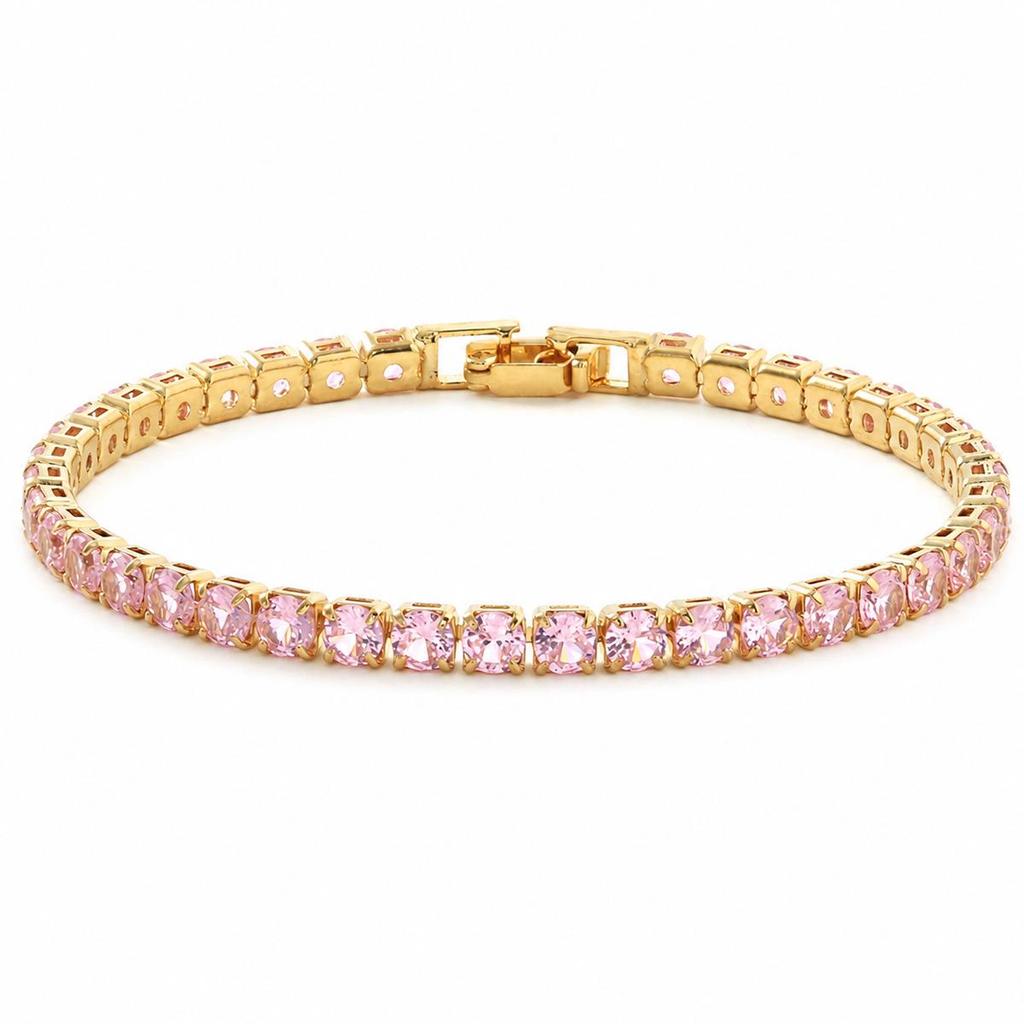 Women's High-End Zircon Crystal Bracelet - Elegant Fashion Accessory