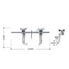 Seam Guide Presser Foot Double-sided Aircraft Presser Foot  Sewing Machine