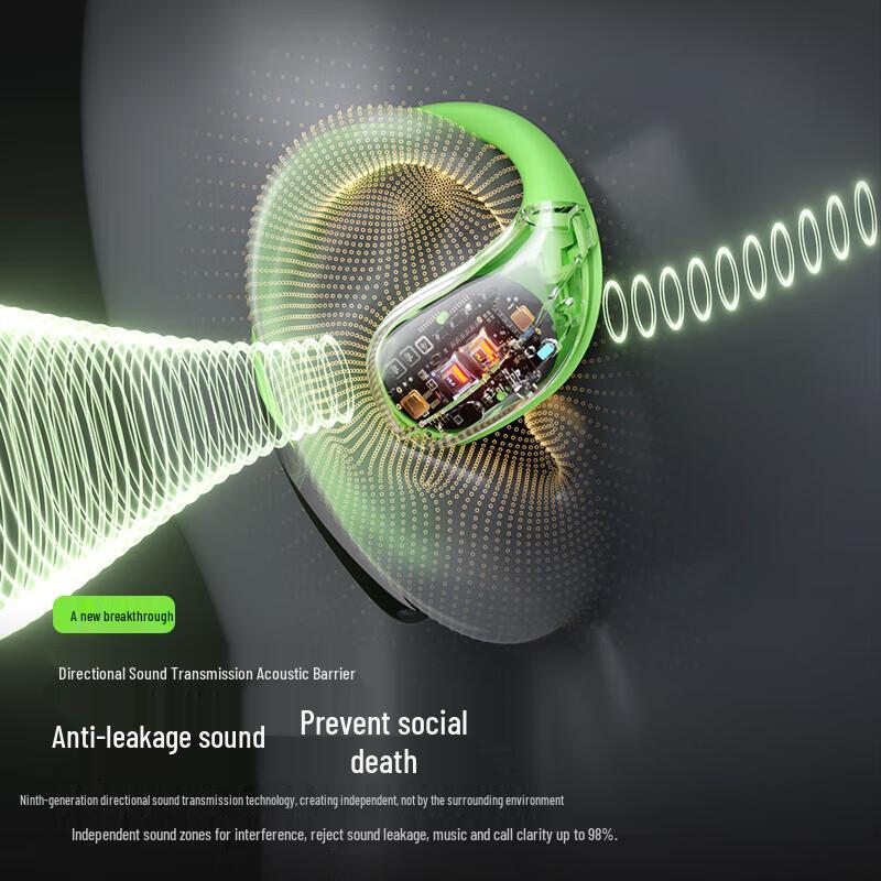 

SANSUI T19 Bone Conduction Wireless Ear-Hook Sport Headphones