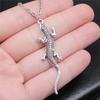 Dragon Snake Spider Gothic Pendant Antique Bronze Metal Daughter Choker Necklace Hot Sale