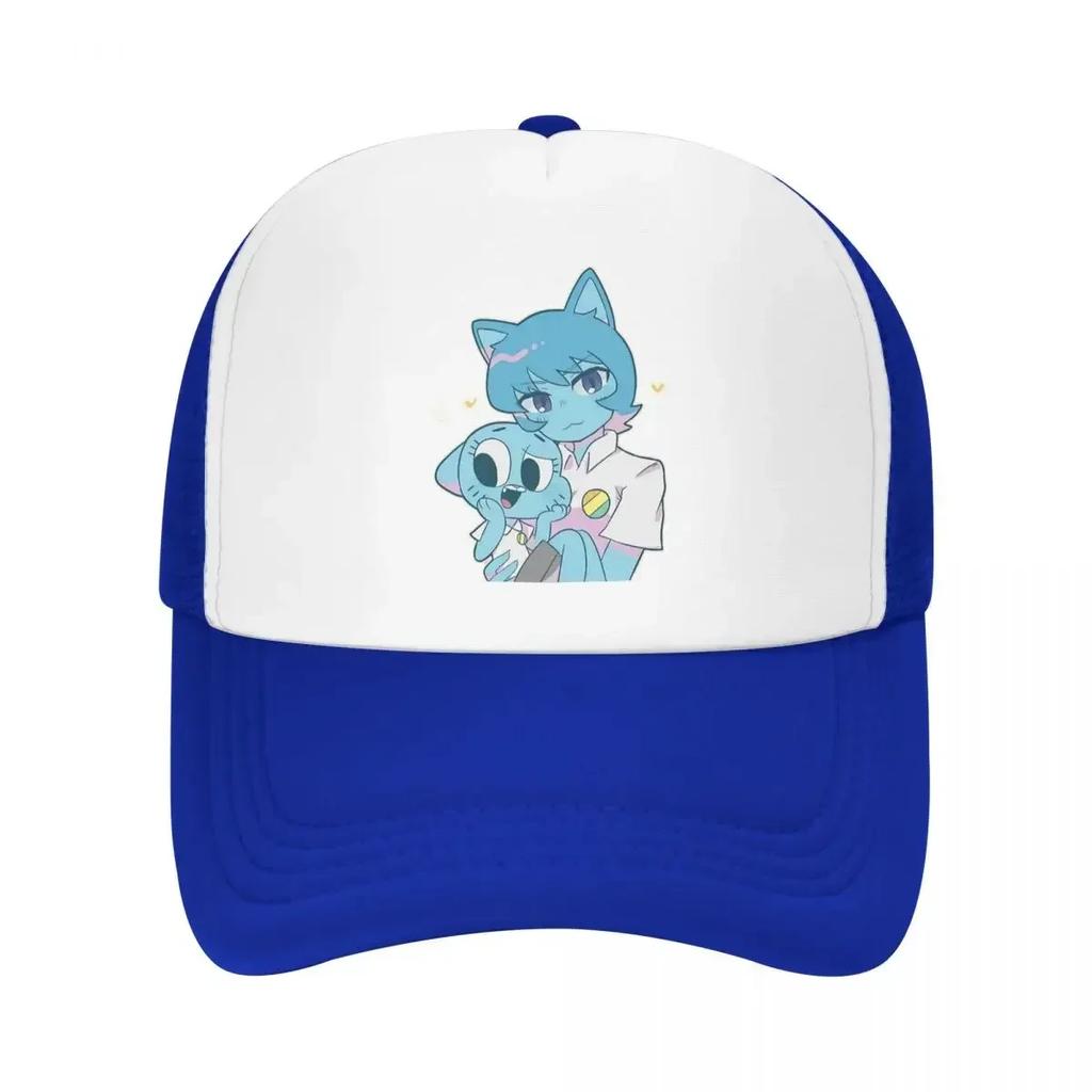 Nicole Gumball Watterson Cap Fashion Casual Mesh Baseball Caps Adjustable Hat Hip Hop Summer Unisex Baseball Hats Polychromatic
