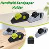 2 Stück Leichtes Design Handgehaltener Schleifpapierhalter Schleifunterstützung Halter Manuelle Polierarbeiten