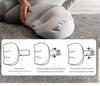 U-Shaped Lumbar & Belly Support Pregnancy Pillow for Side Sleeping