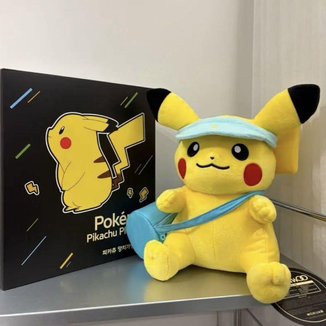 

[USED] Pikachu plush toy, Korea exclusive