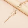 Irregular Choker Earrings Women Alloy Chunky Choker Special Shape Punk Necklace Earrings Gift for Wife Girlfriend Party Hip Hop Accessories