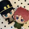 Anime JoJo Abenteuer Plüsch Schlüsselanhänger Kujo Jotaro Baumwollpuppe Plüschtier Kawaii Kakyoin Noriaki Spielzeug Anhänger Fans Geschenke Polnareff Niedlich