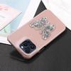 Faux Leather Diamond Butterfly Pattern Phone Case For IPhone16 15 14 13 12 11Pro Pro Max Plus XS Max7 8 Series Drop-proof Case