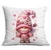 New Valentine's Day Push Pillow Cute Cupid Pink Push Pillow Cover Home Push Pillow Cover