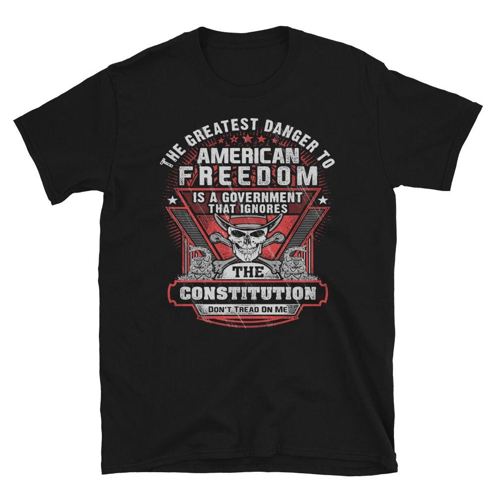 American Freedom American US Patriotic Classic Fit T-Shirt 4XL